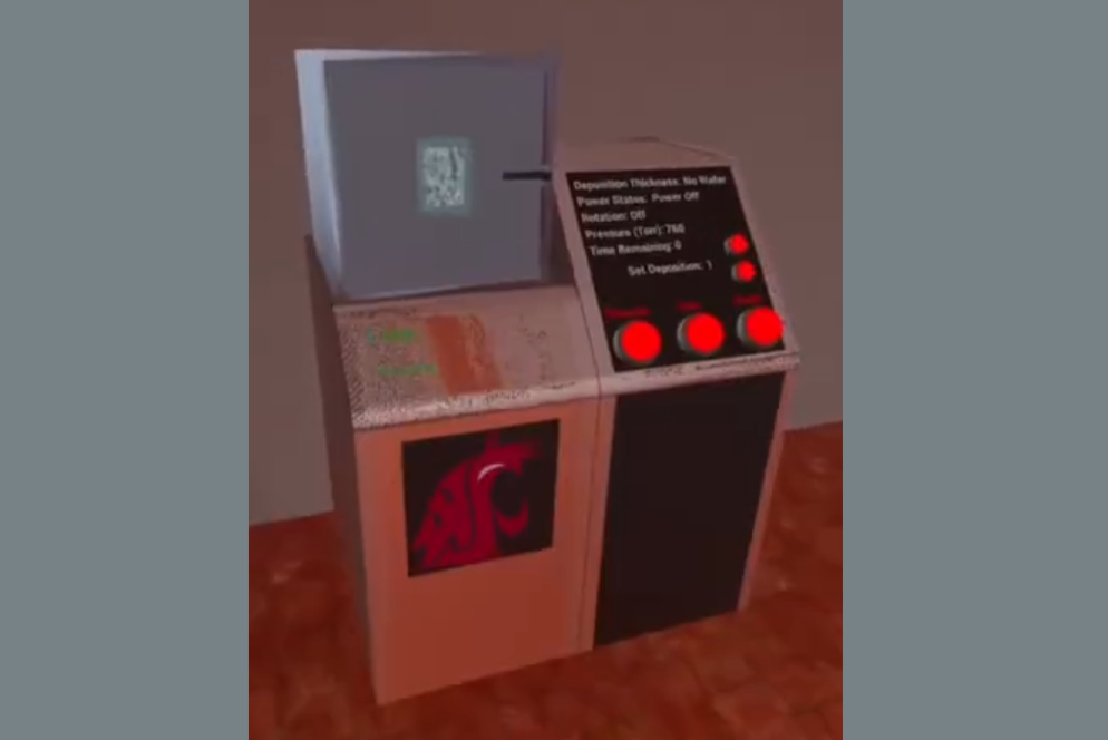 Screenshot of VR Project