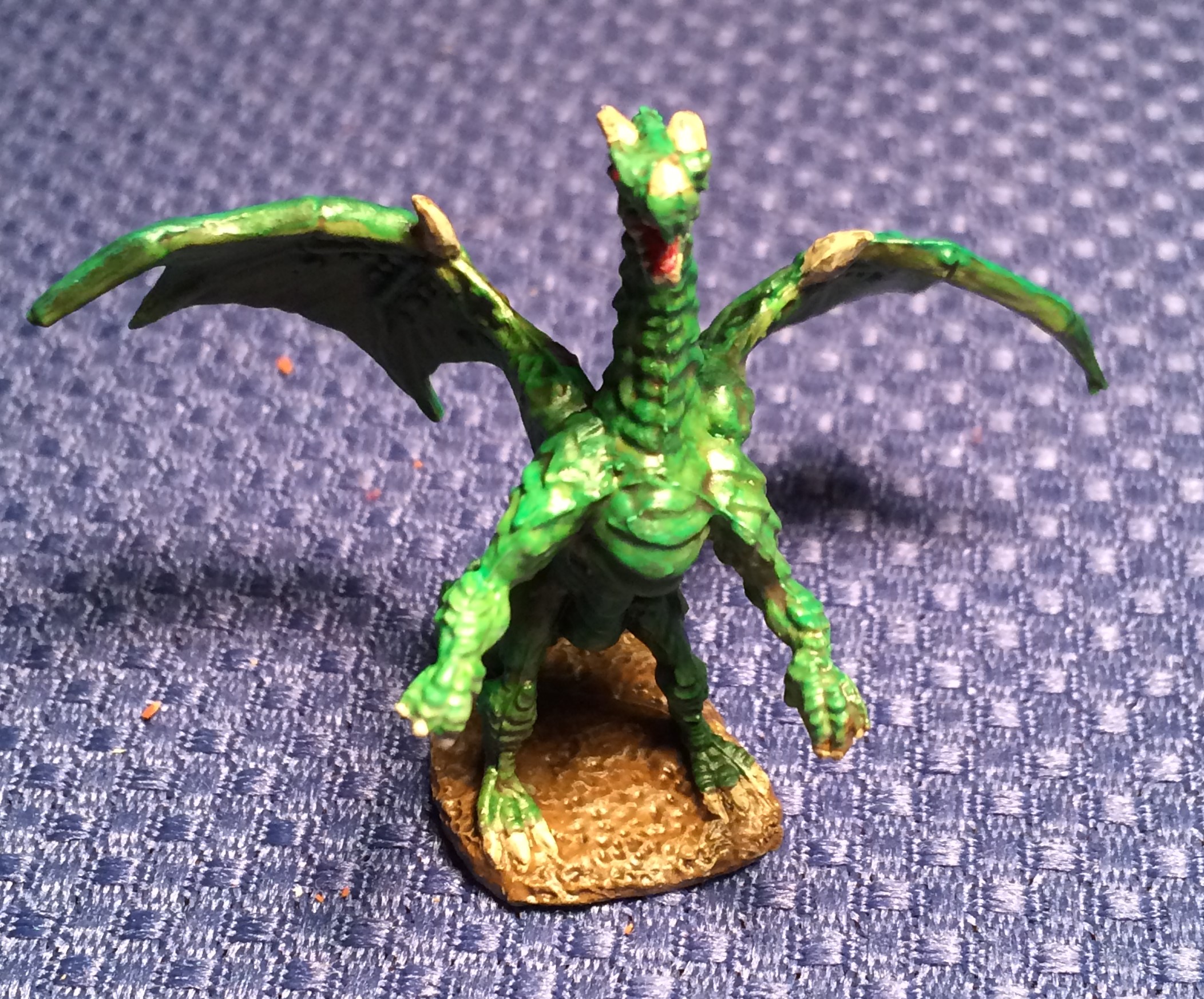 Dragon miniature front view