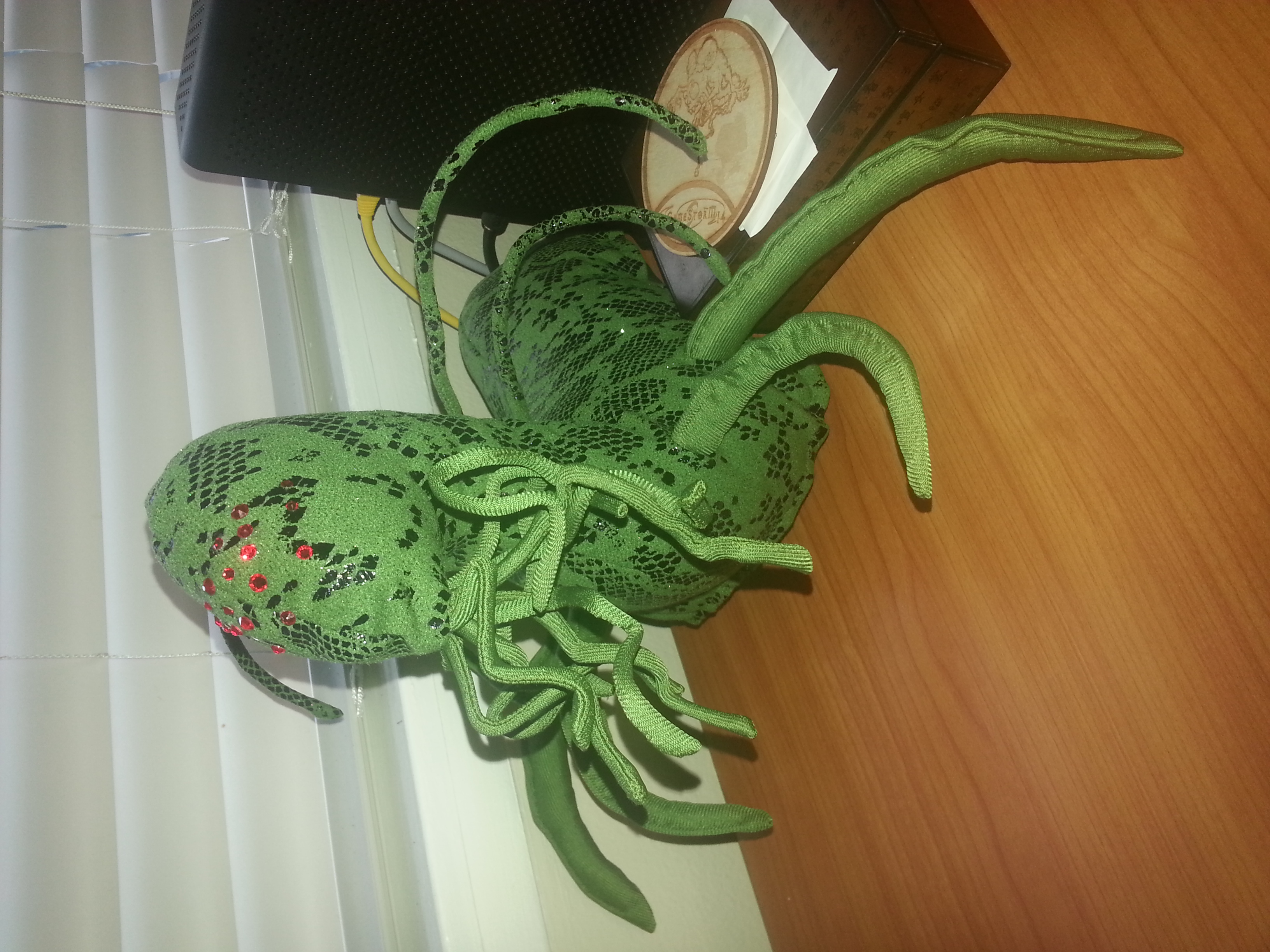 Cthulhu inspired stuffed animal